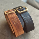 Indigofera | Levon Belt | black/brown