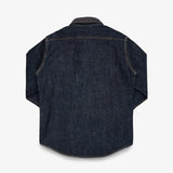 Iron Heart | IHSH-427-IND | 16oz Selvedge Denim CPO Shirt | Indigo