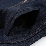 Iron Heart | IHSH-427-IND | 16oz Selvedge Denim CPO Shirt | Indigo