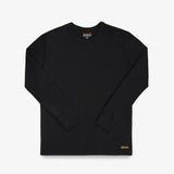 Iron Heart | IHTL-1501 | 11oz Cotton Knit Long Sleeved Crew Neck Sweater | Black