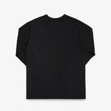 Iron Heart | IHTL-1501 | 11oz Cotton Knit Long Sleeved Crew Neck Sweater | Black
