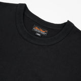 Iron Heart | IHTL-1501 | 11oz Cotton Knit Long Sleeved Crew Neck Sweater | Black
