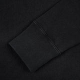 Iron Heart | IHTL-1501 | 11oz Cotton Knit Long Sleeved Crew Neck Sweater | Black
