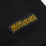 Iron Heart | IHTL-1501 | 11oz Cotton Knit Long Sleeved Crew Neck Sweater | Black