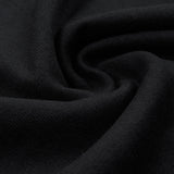 Iron Heart | IHTL-1501 | 11oz Cotton Knit Long Sleeved Crew Neck Sweater | Black