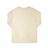 Iron Heart | IHTL-1501 | 11oz Cotton Knit Long Sleeved Crew Neck Sweater | Cream
