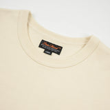 Iron Heart | IHTL-1501 | 11oz Cotton Knit Long Sleeved Crew Neck Sweater | Cream