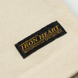 Iron Heart | IHTL-1501 | 11oz Cotton Knit Long Sleeved Crew Neck Sweater | Cream