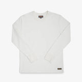 Iron Heart | IHTL-1501 | 11oz Cotton Knit Long Sleeved Crew Neck Sweater | White