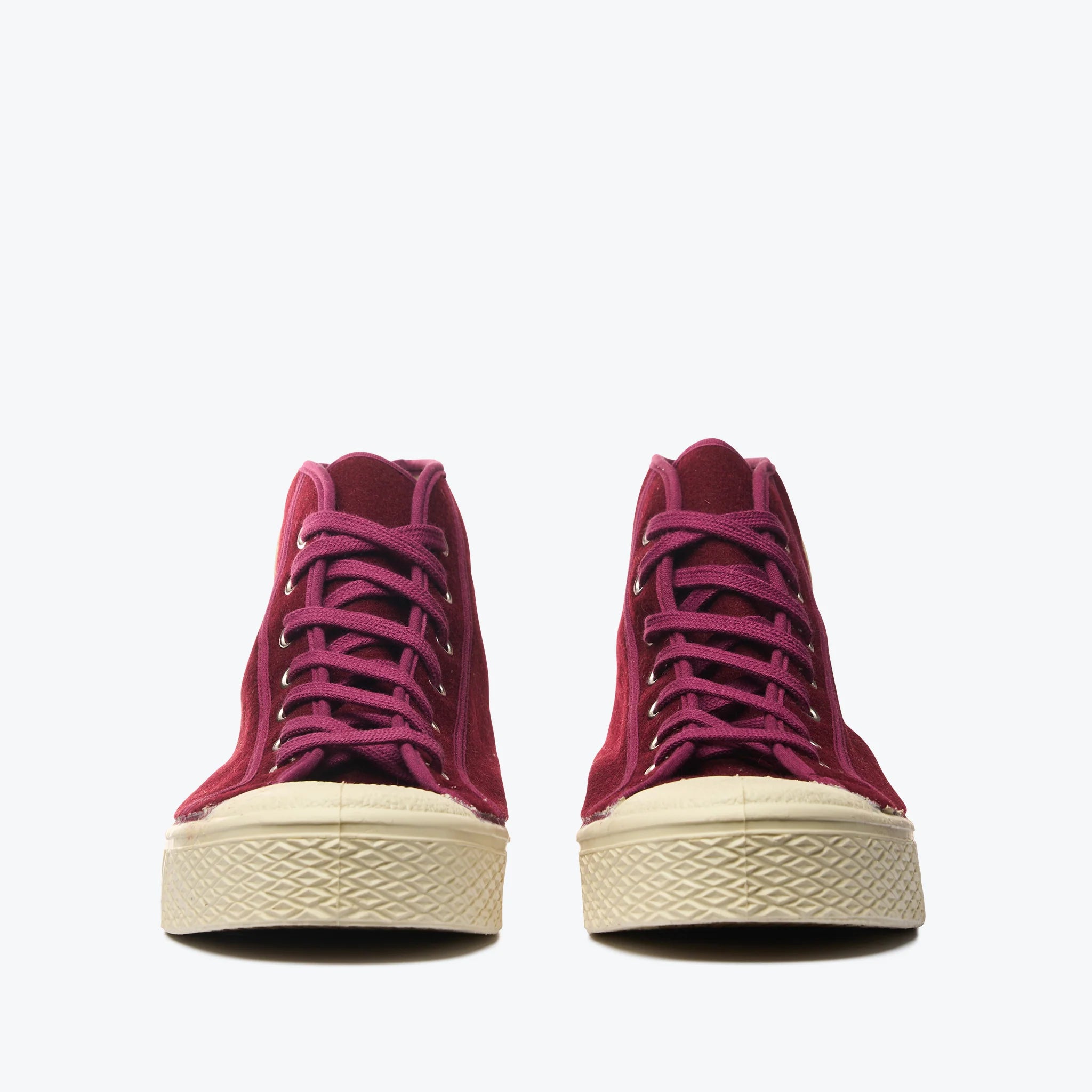 US Rubber | Military Felt High Top | Bordeaux