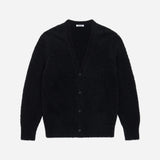 3sixteen | V-Neck Cardigan Boucle Alpaca | Black