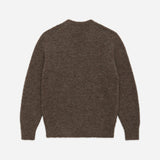 3sixteen | V-Neck Cardigan Boucle Alpaca | Earth
