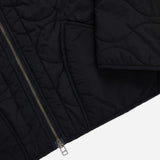 3sixteen | Zip Liner Jacket | Black Nylon Sherpa