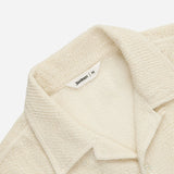 3sixteen | Loop Collar Shirt | Ecru Mesh