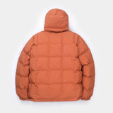 Crescent Down Works | Hooded Down Sweatshirt | Recycled Ripstop | orange