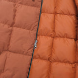 Crescent Down Works | Hooded Down Sweatshirt | Recycled Ripstop | orange
