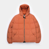 Crescent Down Works | Hooded Down Sweatshirt | Recycled Ripstop | orange