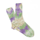 Anonymous Ism | Tie Dye Crew Socks | Purple | One Size