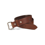 Croots | VL09 | VINTAGE LEATHER ROVER BELT | Port | silver buckle