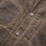 Freenote | RJ-1 | Riders jacket waxed canvas | oak