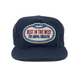 Ampal Creative | BEST IN THE WEST NAVY | Strapback