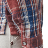 Indigofera | Webster | Cotton Flannel | Blue / White / Pink