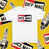 Dice Magazine | SPARK T-SHIRT | WHITE