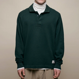 Merz b. Schwanen | RUGBY01.401.4 | Sturdy Cotton Interlock Jersey | forest