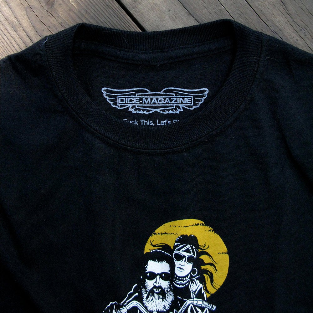 Dice Magazine | Chopper Moon | Black Tee
