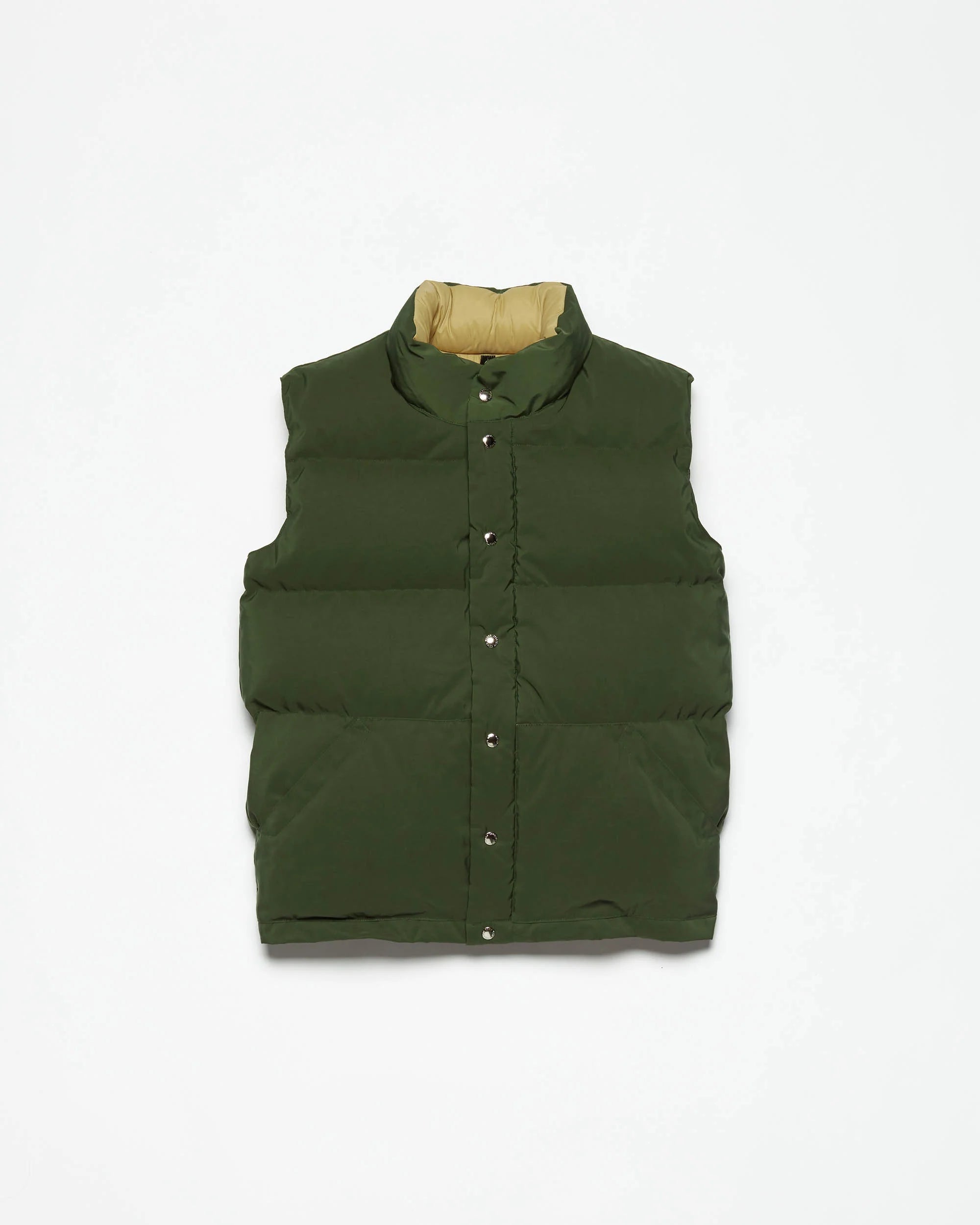 Crescent Down Works | Down Italian Vest | olive