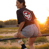 Dice Magazine | black logo tee