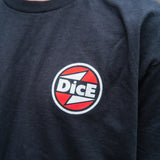 Dice Magazine | black logo tee