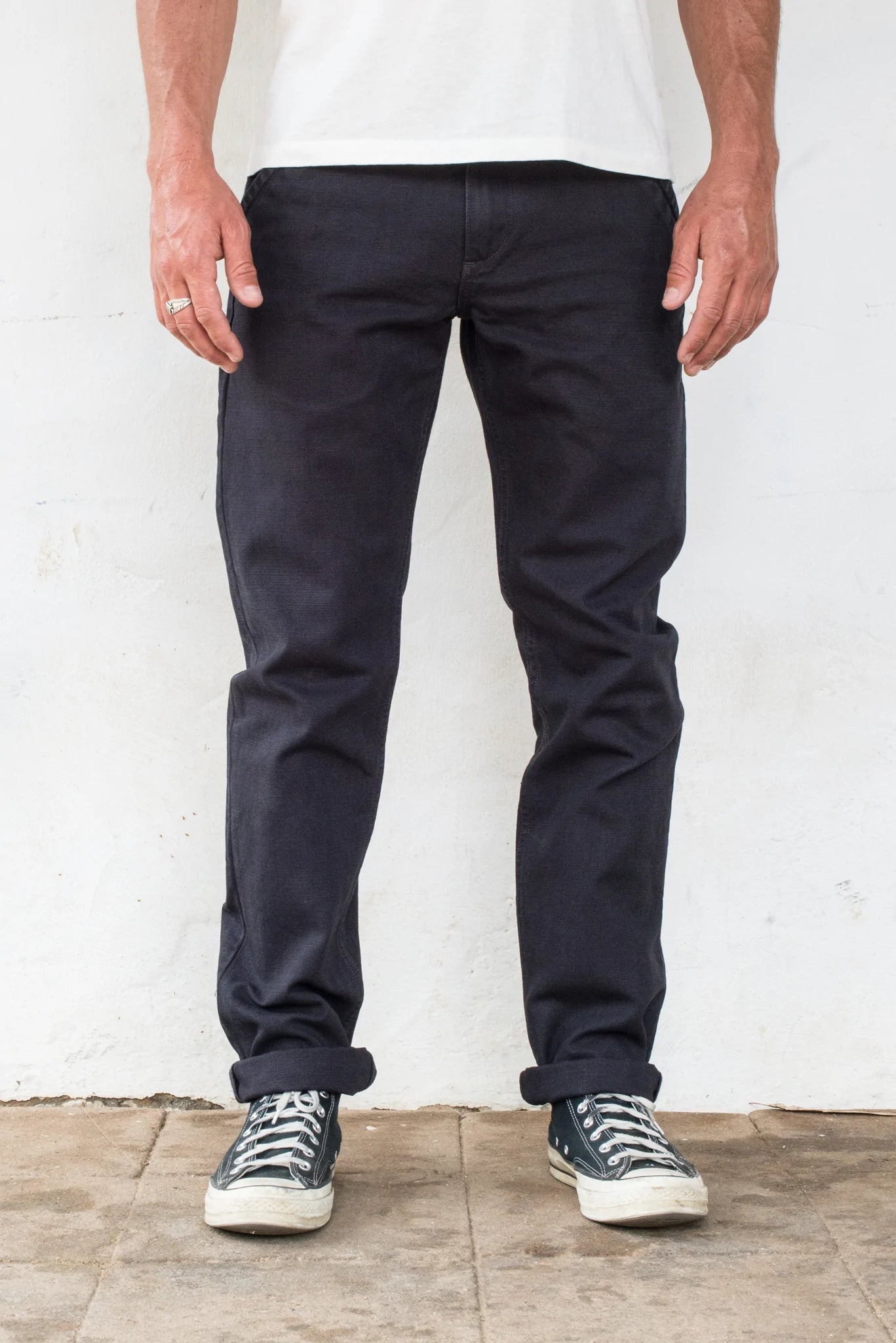 Freenote | Workers Chino Slim Straight | 14 oz | Black