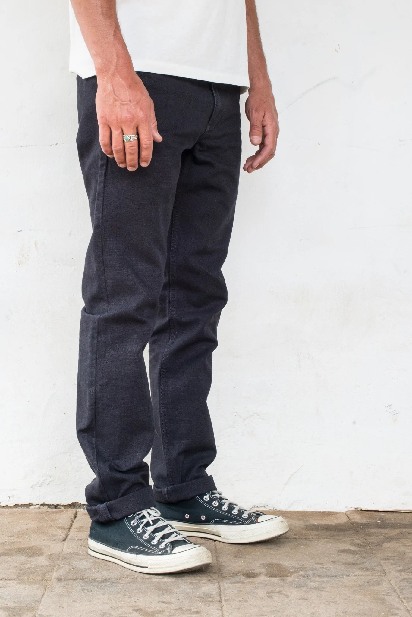 Freenote | Workers Chino Slim Straight | 14 oz | Black