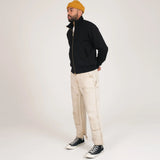 Dehen | Full-Throttle Moto-Sweater | Black