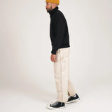 Dehen | Full-Throttle Moto-Sweater | Black