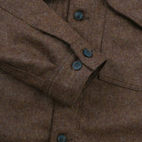 Dehen 1920 | Skyline Overshirt | Medium Brown Mix