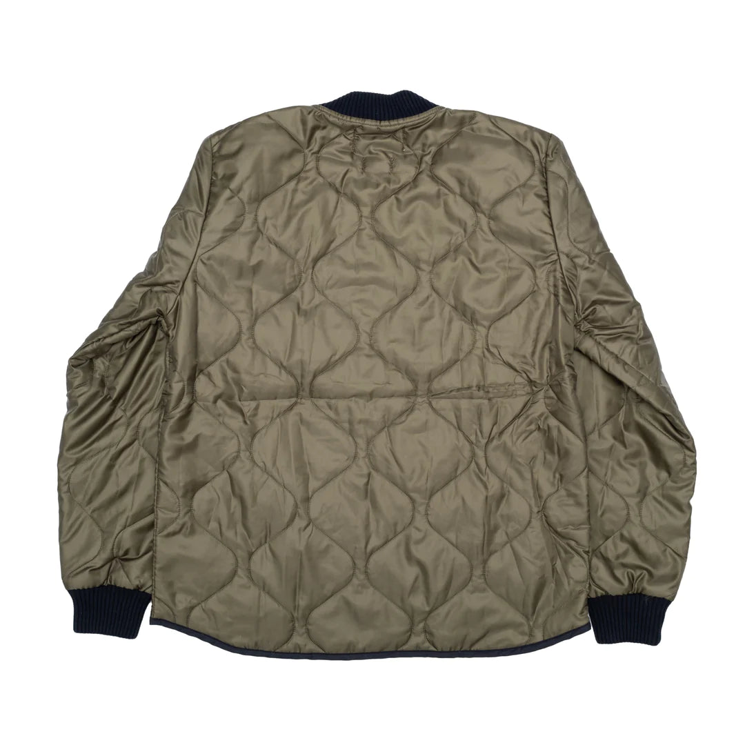 Eat Dust | Type 2 Frostbite | Quilted Nylon Jacket | Khaki