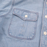 Freenote | Rancho Shirt | bleach indigo cord