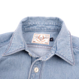 Freenote | Rancho Shirt | bleach indigo cord