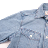 Freenote | Rancho Shirt | bleach indigo cord