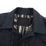 Freenote | RJ-1 Black | Riders jacket | Waxed canvas | olive / black Lining | Black