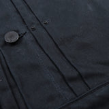 Freenote | RJ-1 Black | Riders jacket | Waxed canvas | olive / black Lining | Black