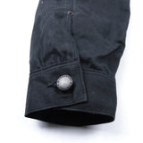 Freenote | RJ-1 Black | Riders jacket | Waxed canvas | olive / black Lining | Black