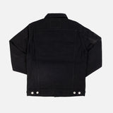 Iron Heart | IHJ-86-BLK | 14oz Selvedge Denim Modified Type III Jacket | Black/Black