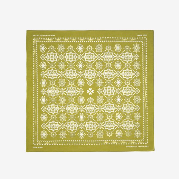 Iron Heart | IHG-051 | “Bell” Print Bandana | Various colors