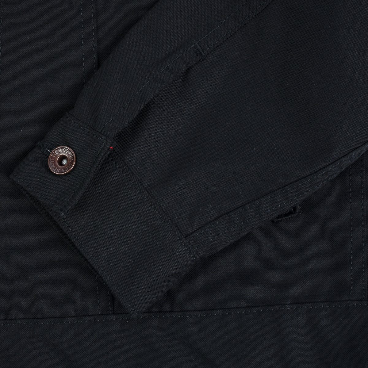 Iron Heart | IHJ-133-BLK | 10oz TC Duck Modified Type III Jacket - Black
