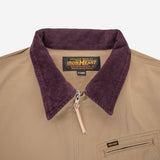 Iron Heart | IHJ-144-BEI | 12oz Kurashikizome® Twill Work Jacket | Beige