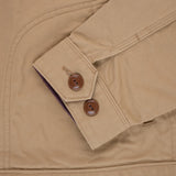 Iron Heart | IHJ-144-BEI | 12oz Kurashikizome® Twill Work Jacket | Beige