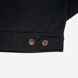 Iron Heart | IHJ-144-BLK | 12oz Kurashikizome® Twill Work Jacket | Black